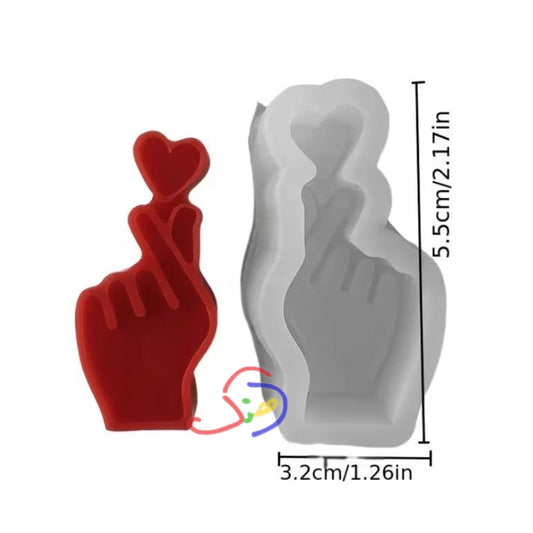 Fingers Heart Mold
