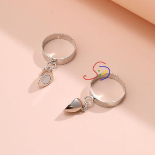 Magnetic Heart Rings
