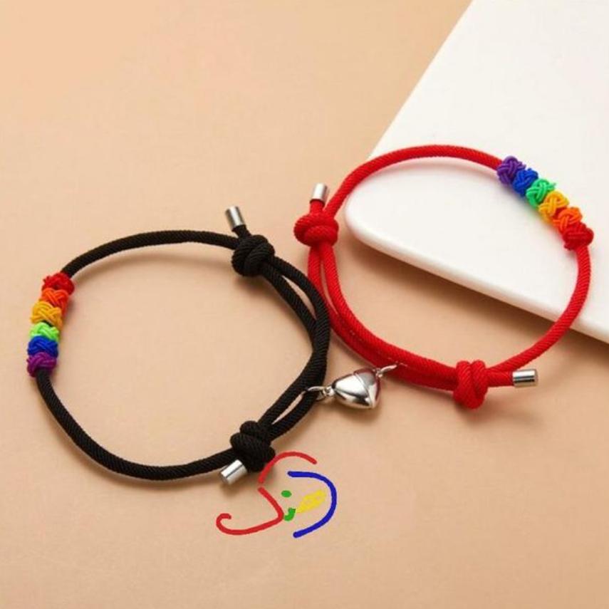 Hearty Magnetic Couple Bracelets