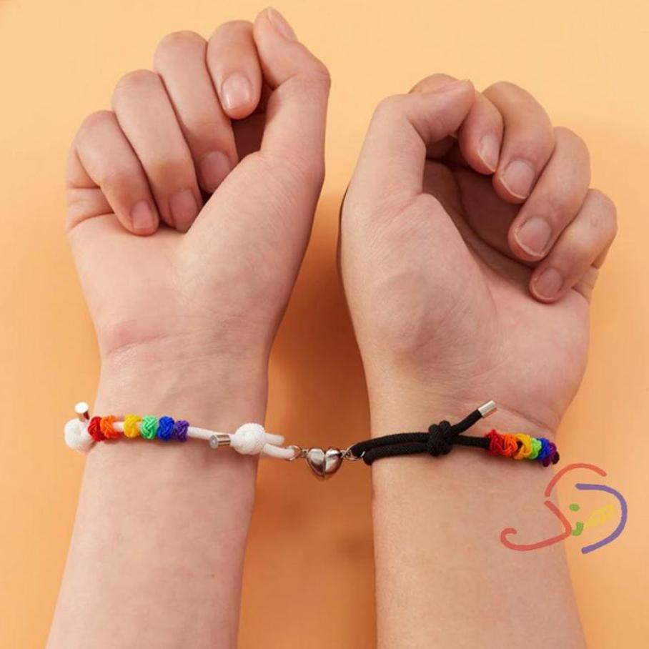 Hearty Magnetic Couple Bracelets