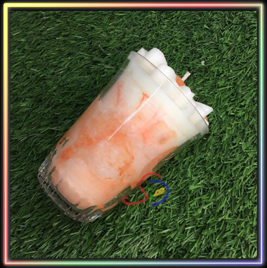 Marbled Daisy Candle