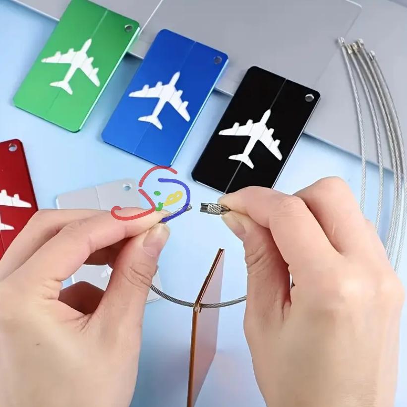 Metal Suitcase Tag