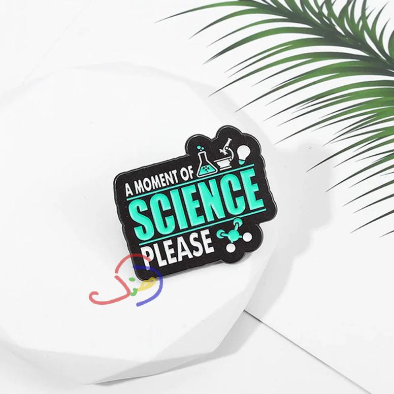Moment of Science Brooch