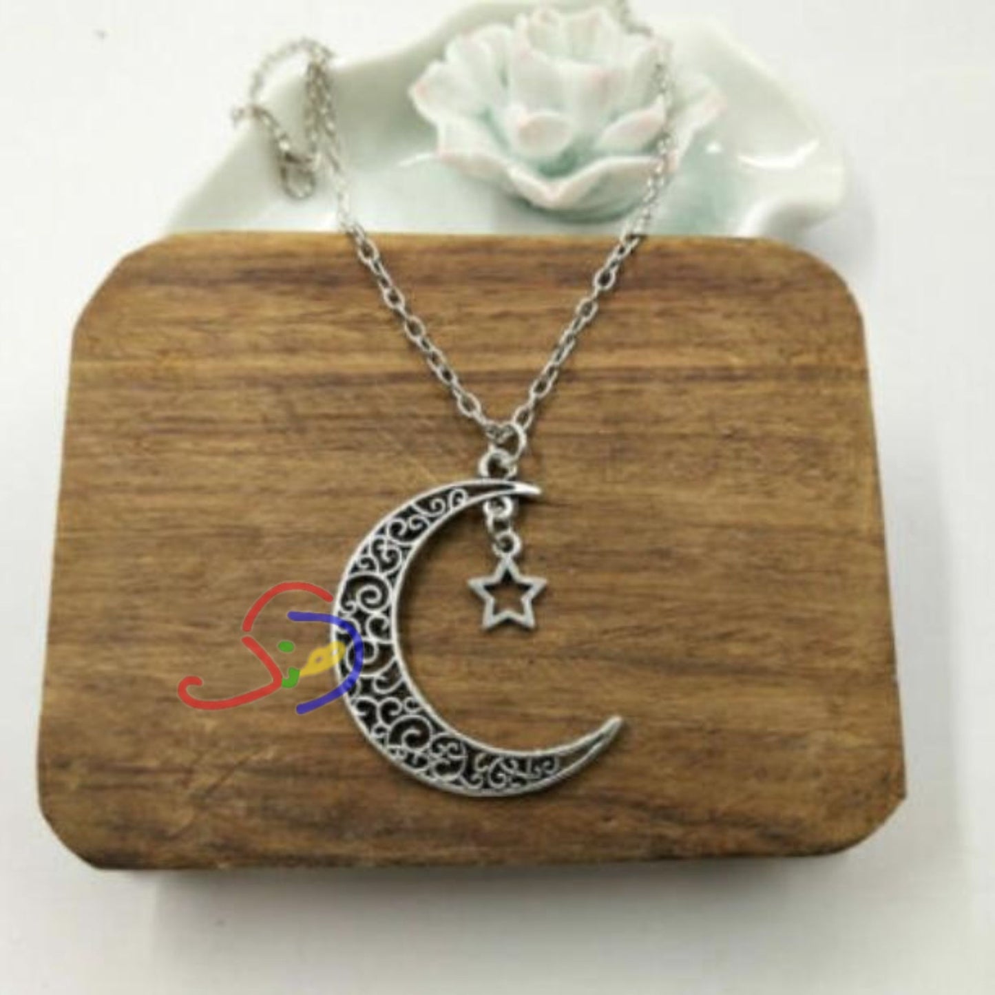 Hollow Moon Pendant