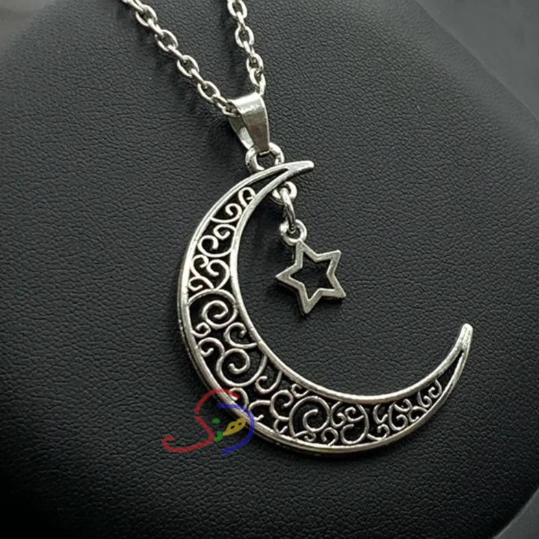 Hollow Moon Pendant