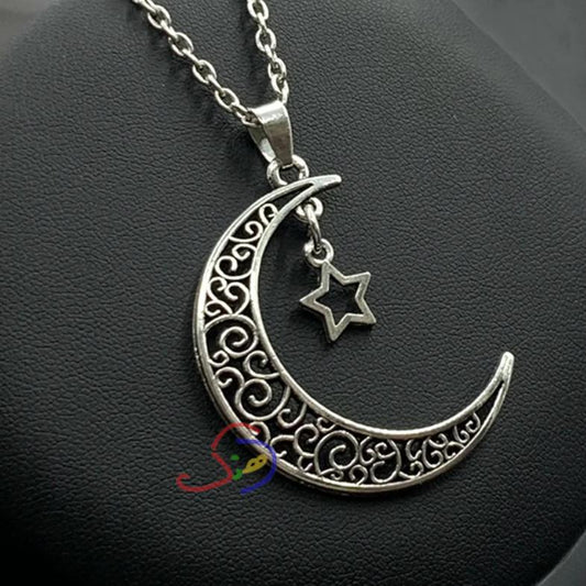 Hollow Moon Pendant