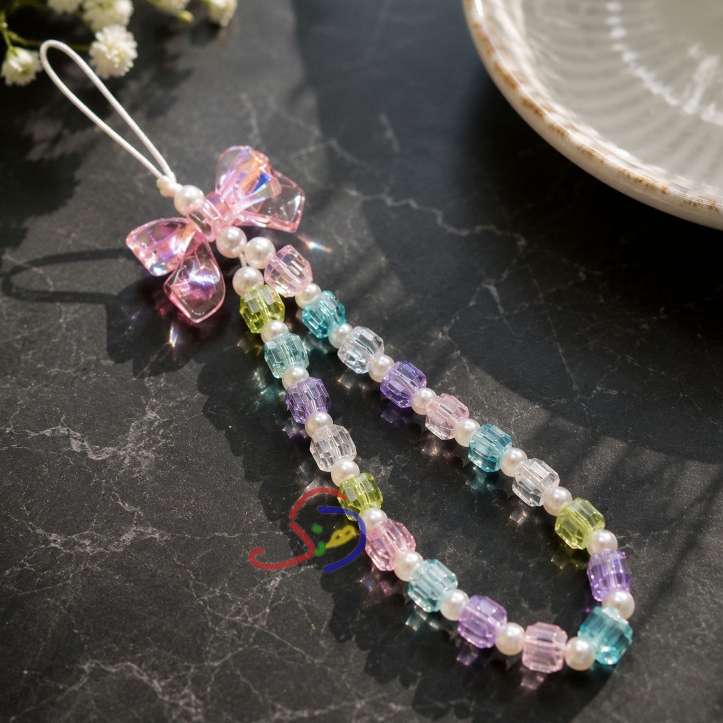 Pastel Crystal Charm