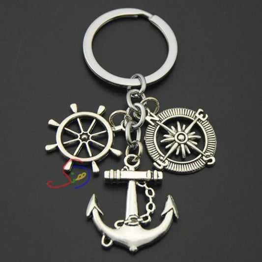 Navy Keychain