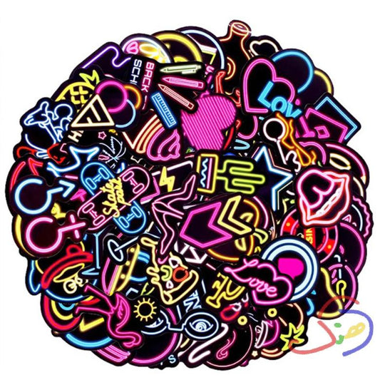 Neon Decorative Stickers