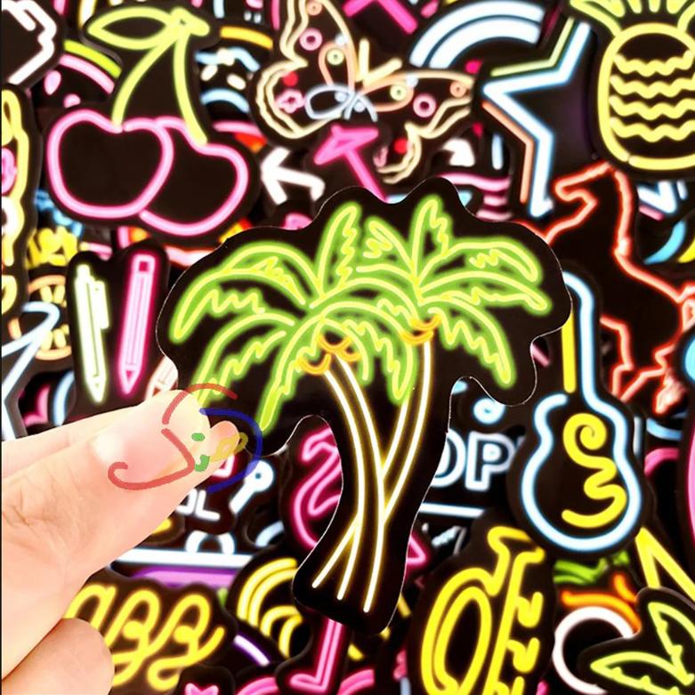 Neon Decorative Stickers