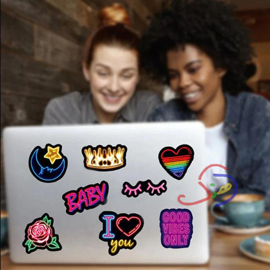 Neon Decorative Stickers