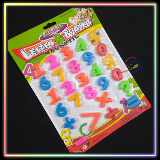 Number Fridge Magnets