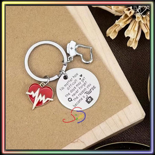 Nurse Appreciation Keychain