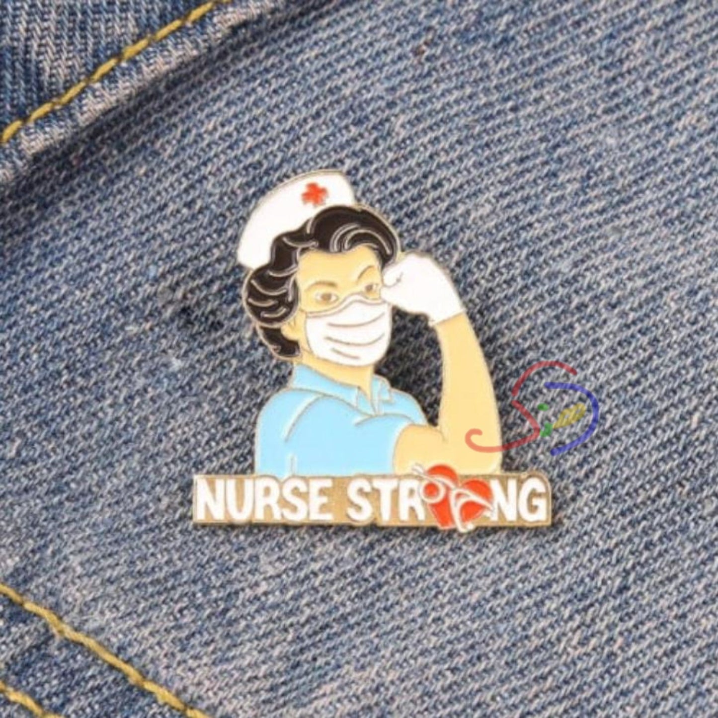 Nurse Brooch