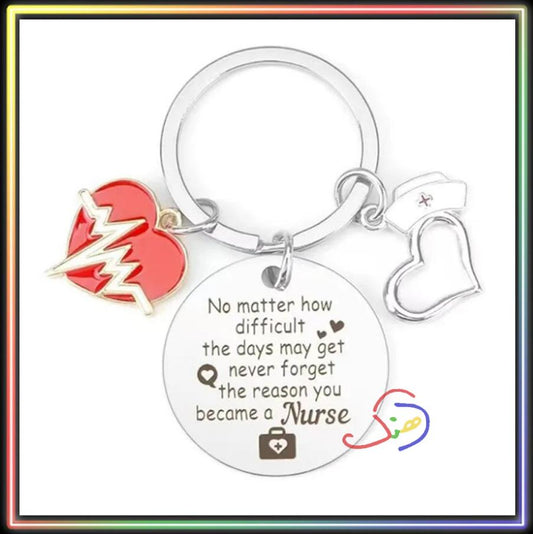 Nurse Appreciation Keychain