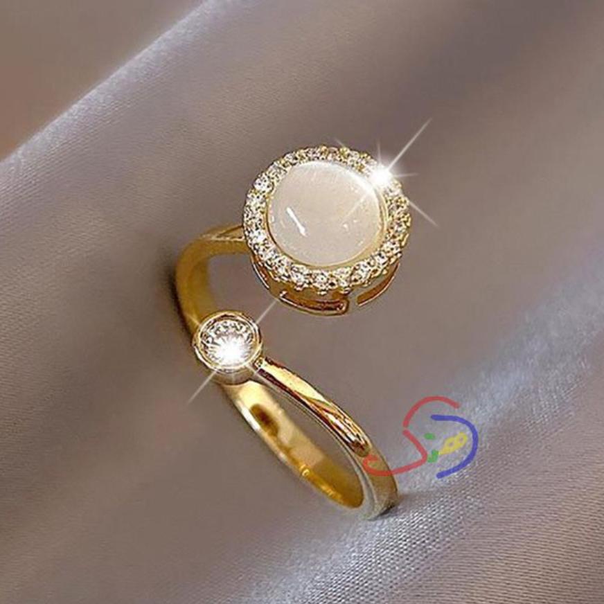 Rotatable Opal Ring
