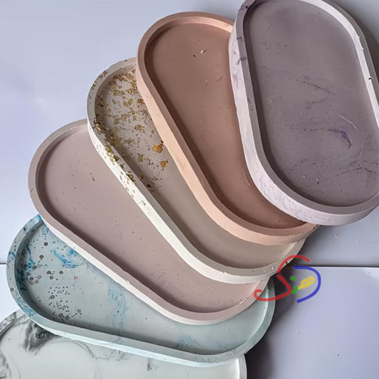 Elegant Oval Tray