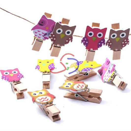 Funky Owl Mini Clips