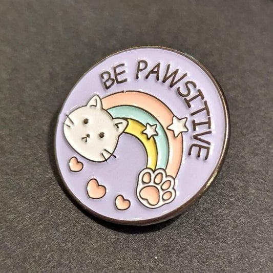 Be Pawsitive Brooch Pin