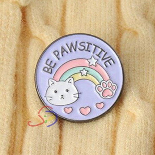Be Pawsitive Brooch Pin