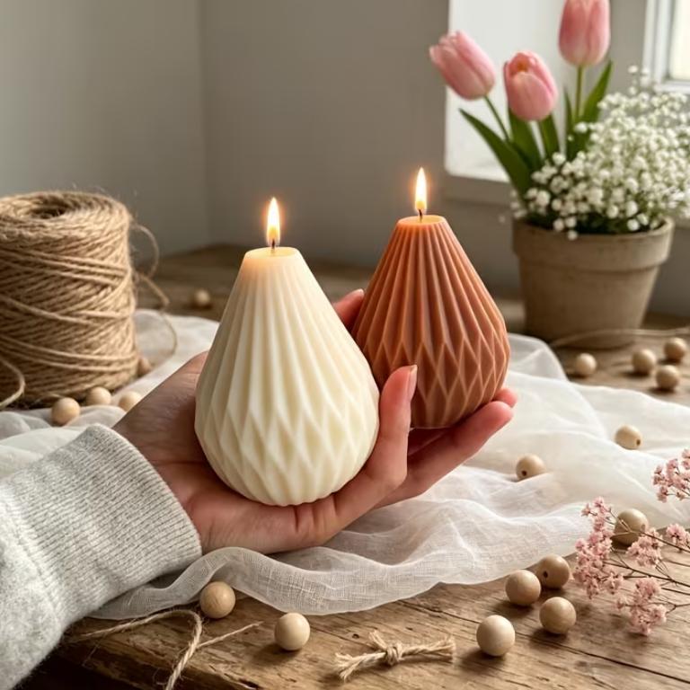 Elegant Pear Candle