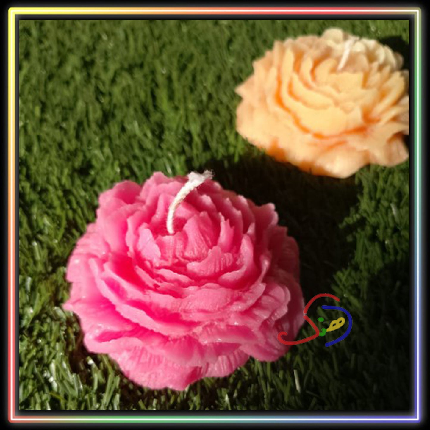 Gorgeous Peony Candle