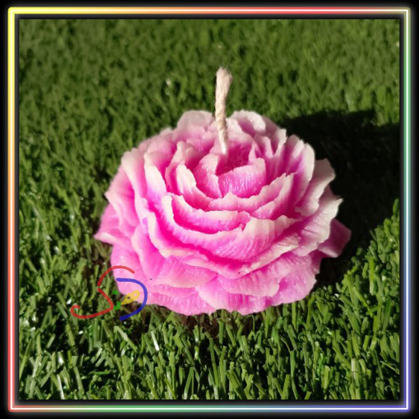 Gorgeous Peony Candle