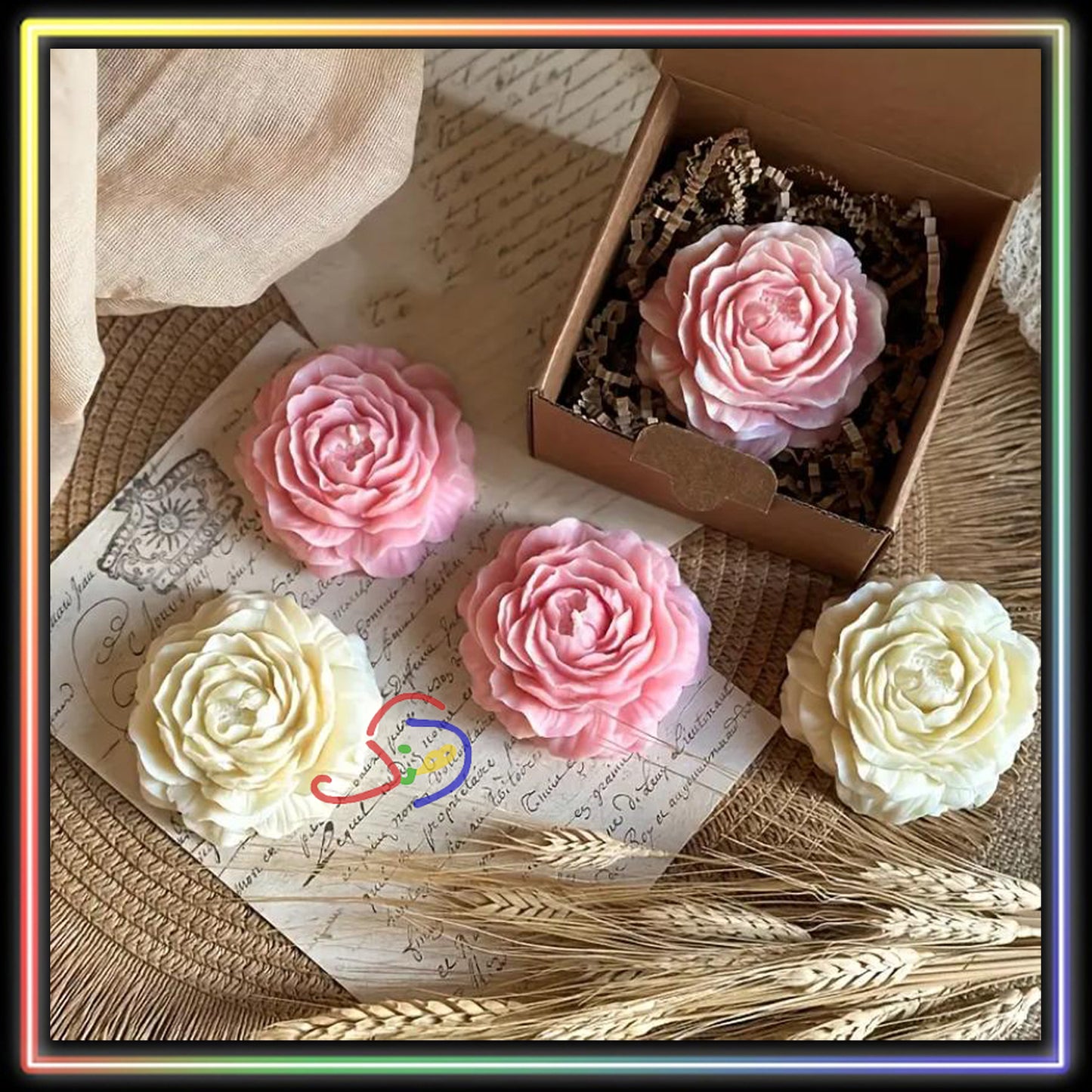 Gorgeous Peony Candle