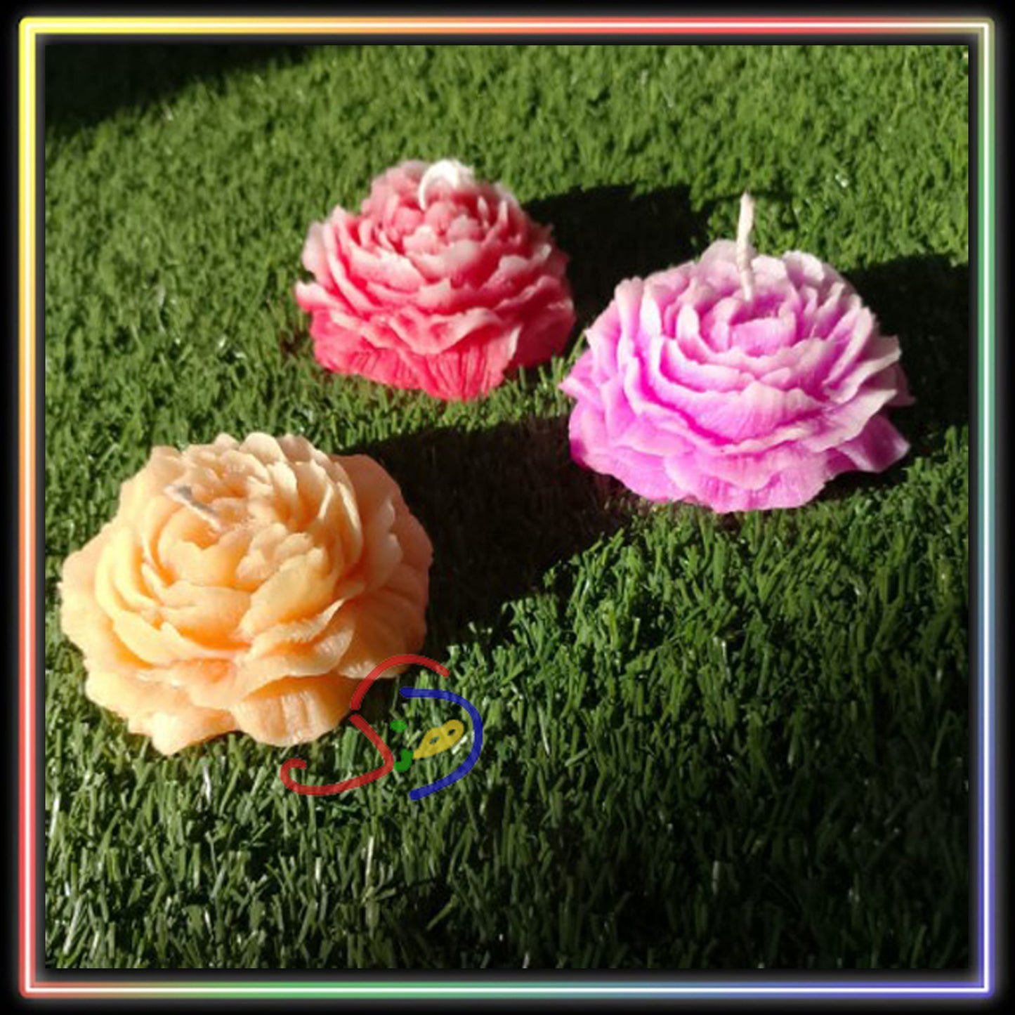 Gorgeous Peony Candle