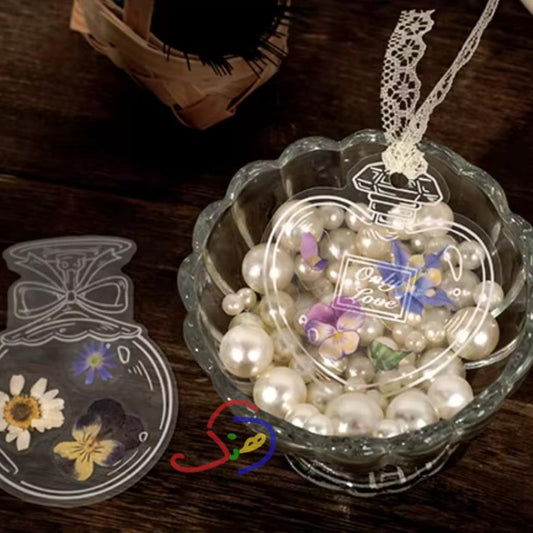 Glassware Transparent Stickers