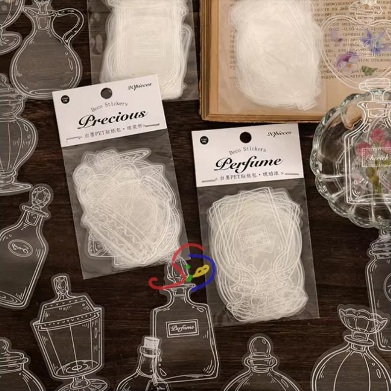 Glassware Transparent Stickers