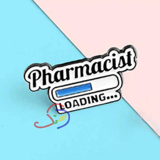 Pharmacist Loading Brooch