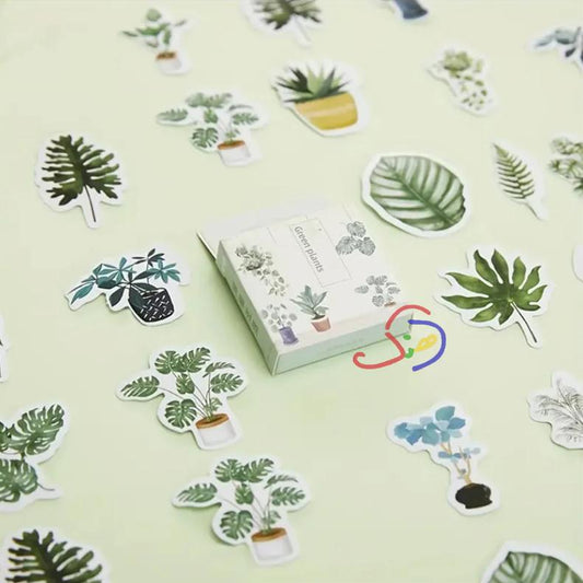 Green Plants Stickers