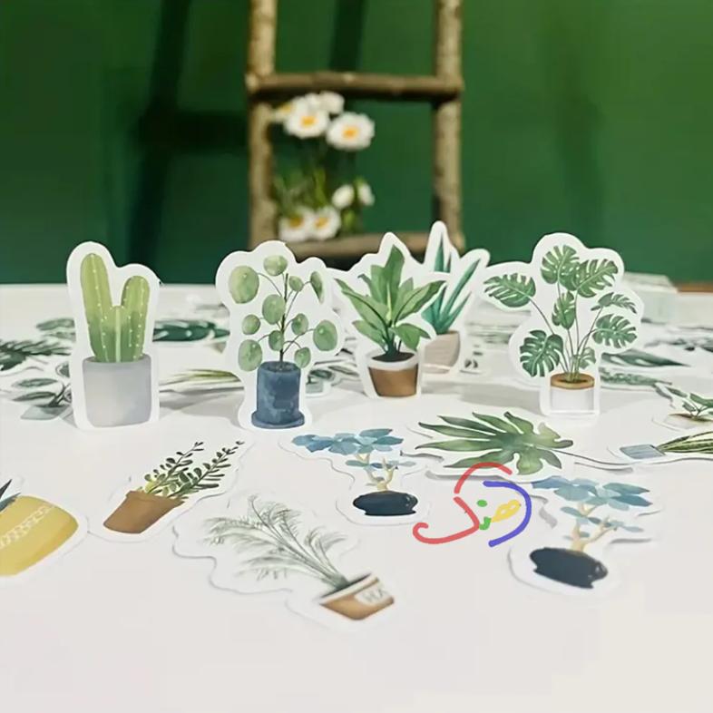 Green Plants Stickers