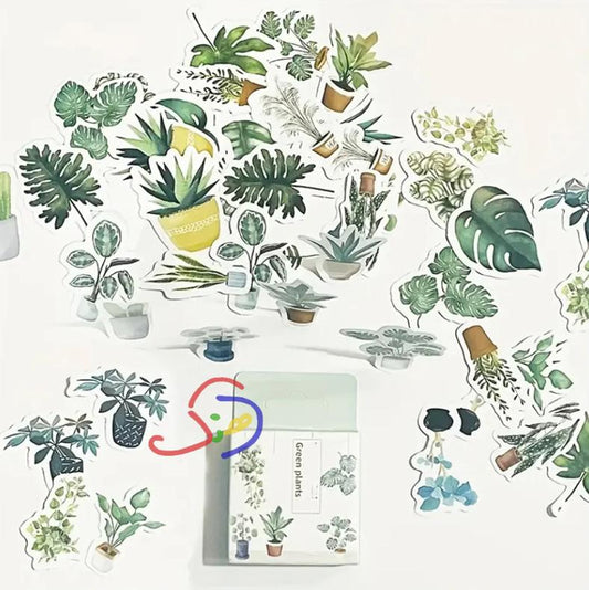Green Plants Stickers