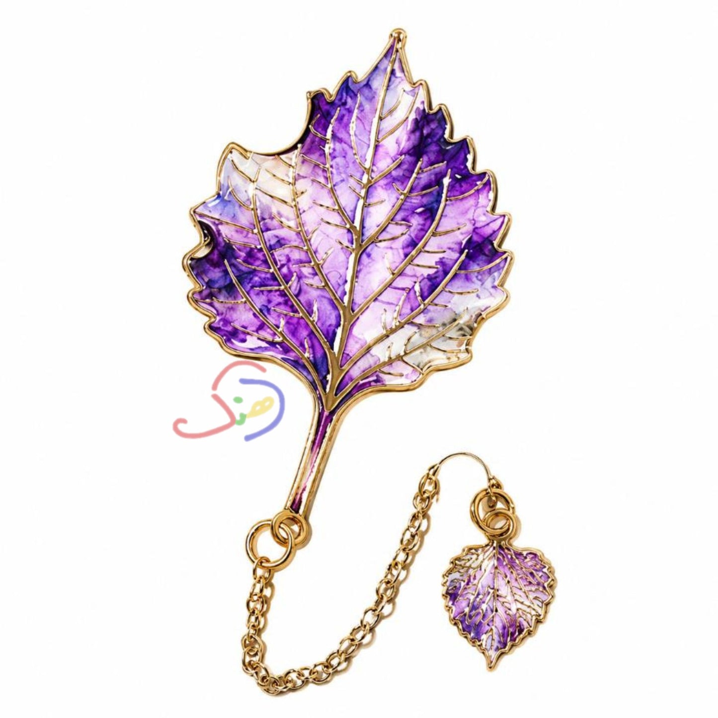 Luxurious Metal Bookmark