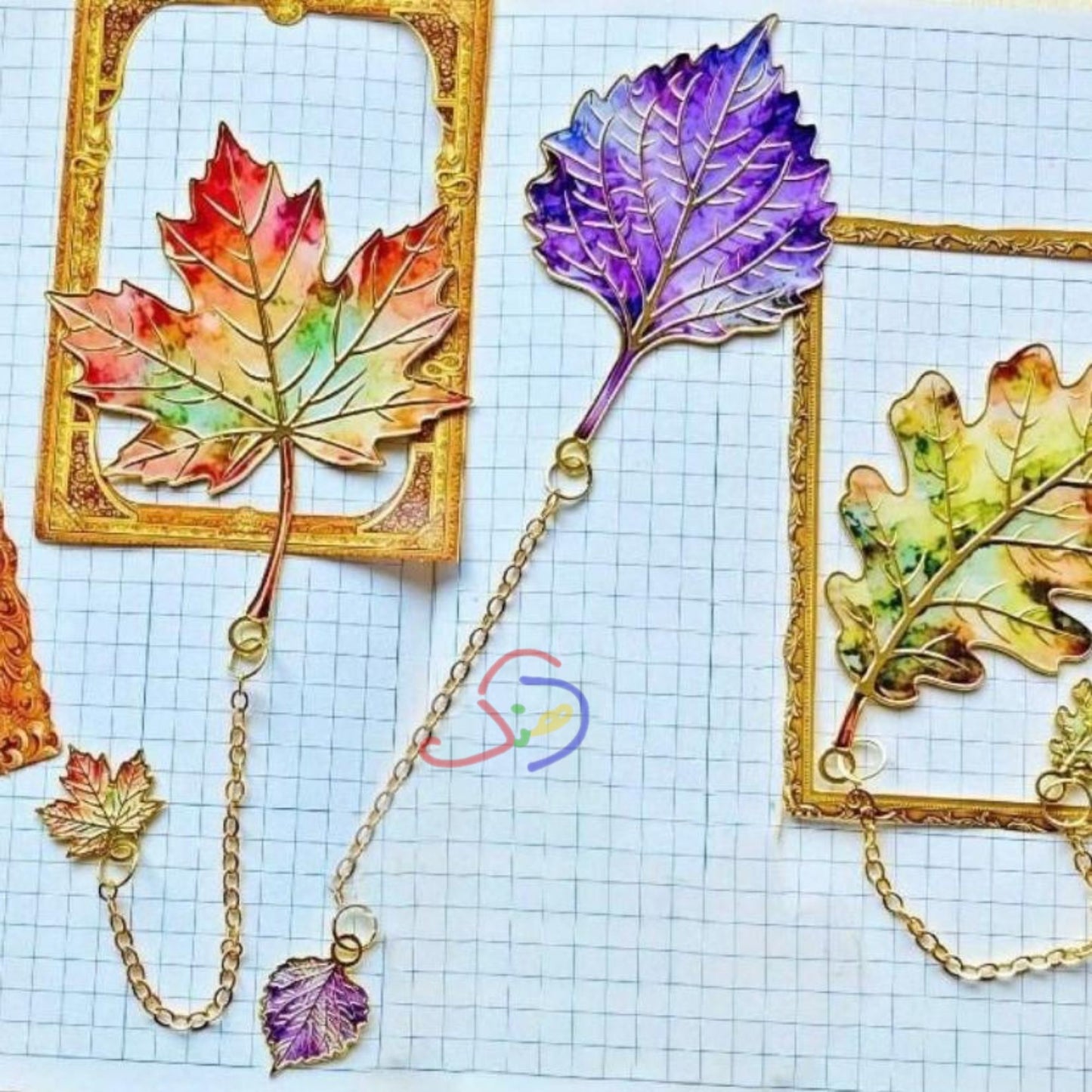 Luxurious Metal Bookmark