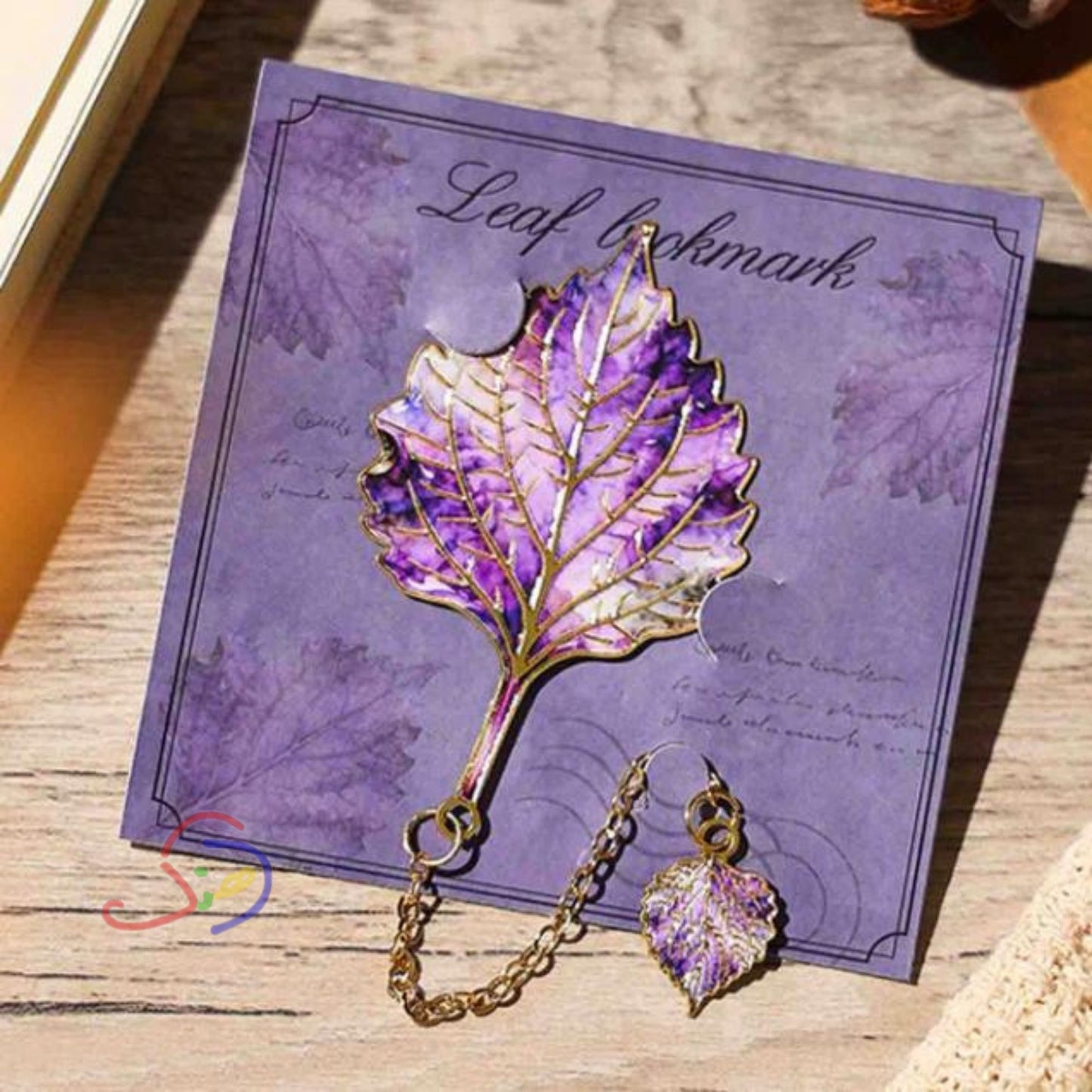 Luxurious Metal Bookmark