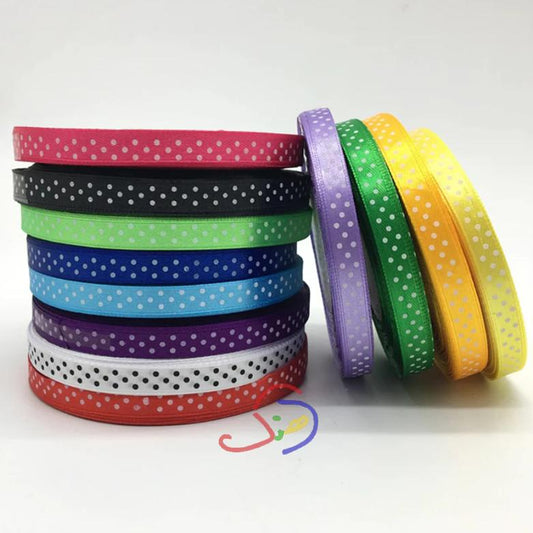 Polka Dots Ribbon (Satin)