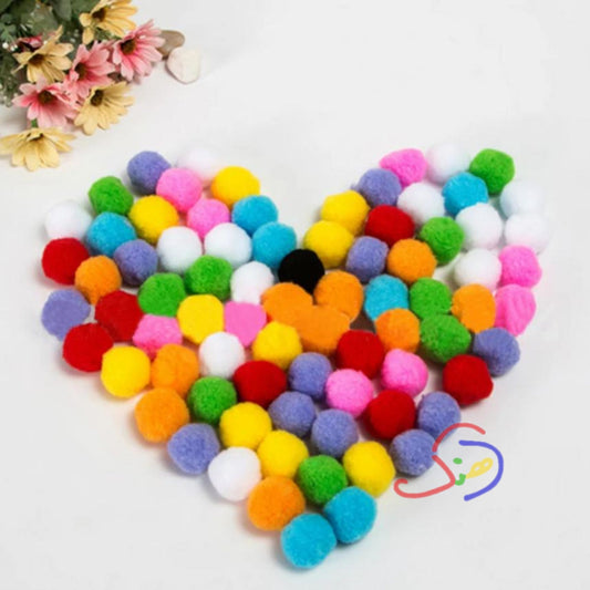 Fluffy Plush Pompoms