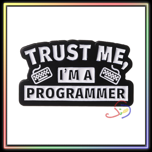 Programmer Brooch