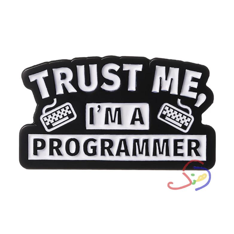Programmer Brooch