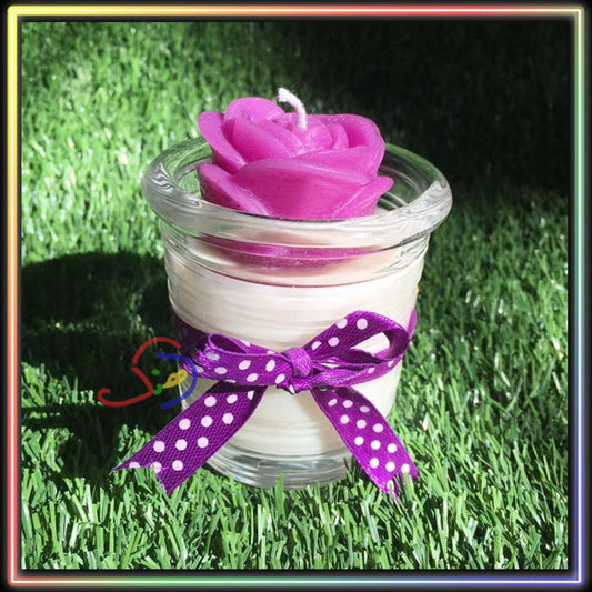 Exclusive Rosette Candle
