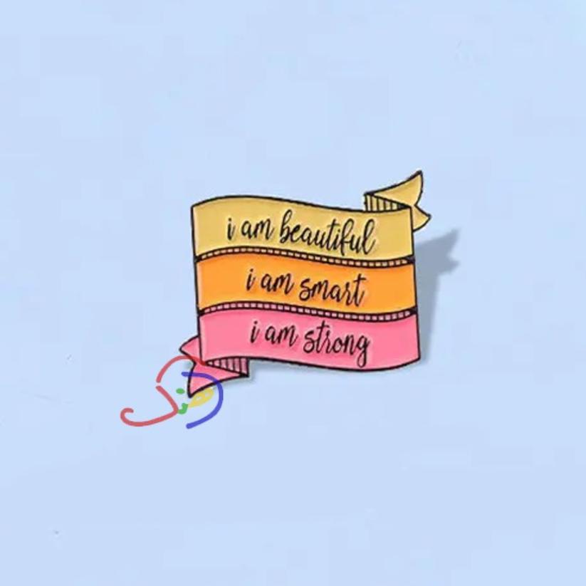 Quotes Brooch