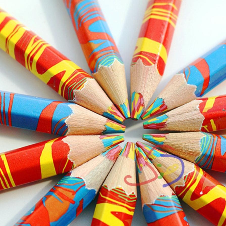 Rainbow Color Pencils