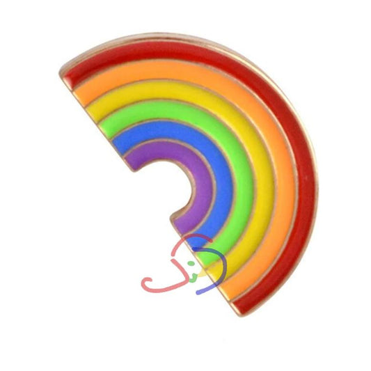 Rainbow Brooch Pin