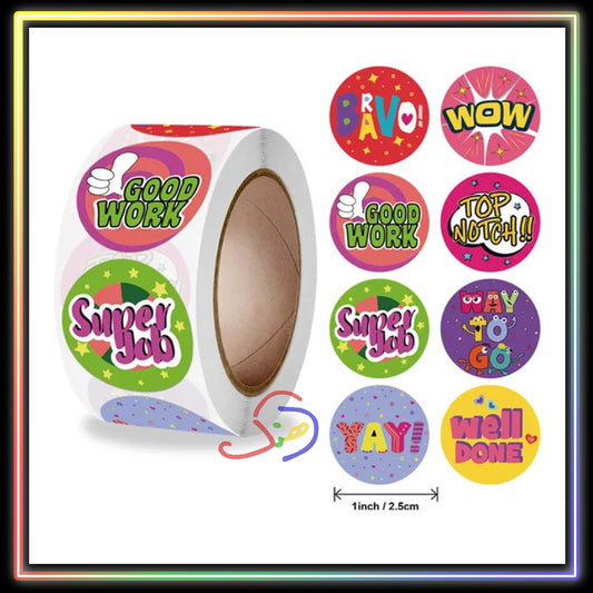Bravo Reward Stickers