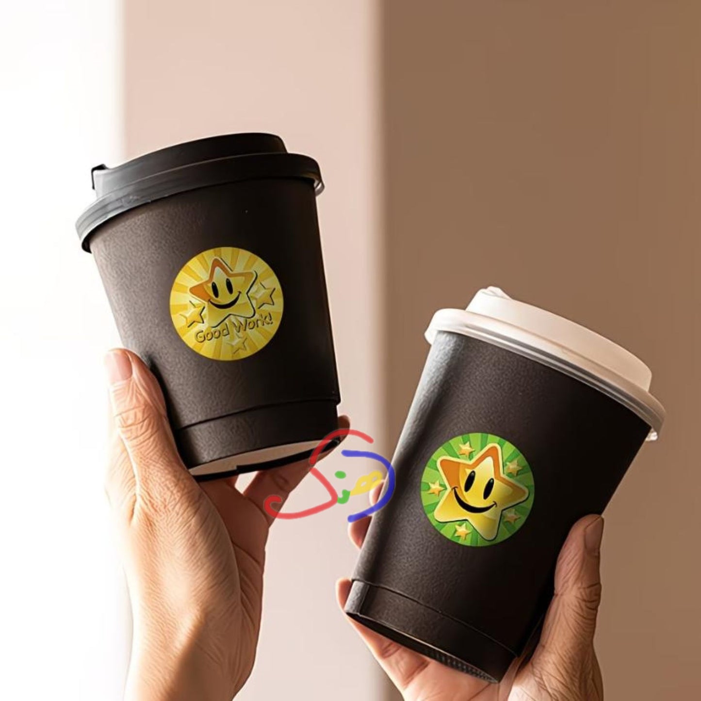 Happy Stars Reward Stickers