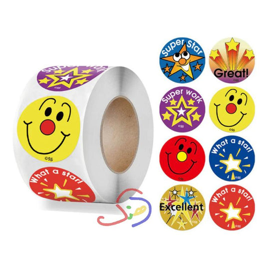Smiley Reward Stickers