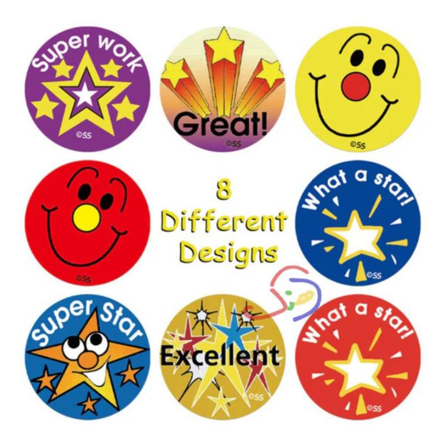 Smiley Reward Stickers
